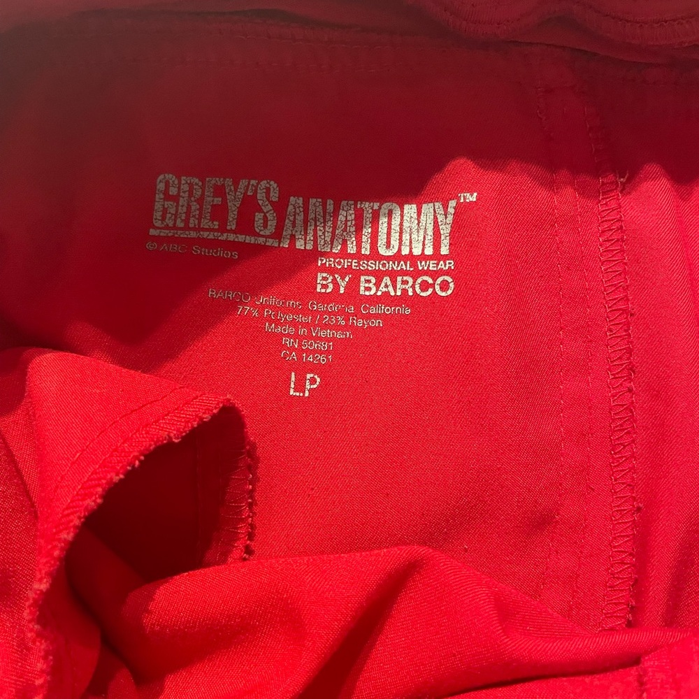 greys anatomy scrub pants